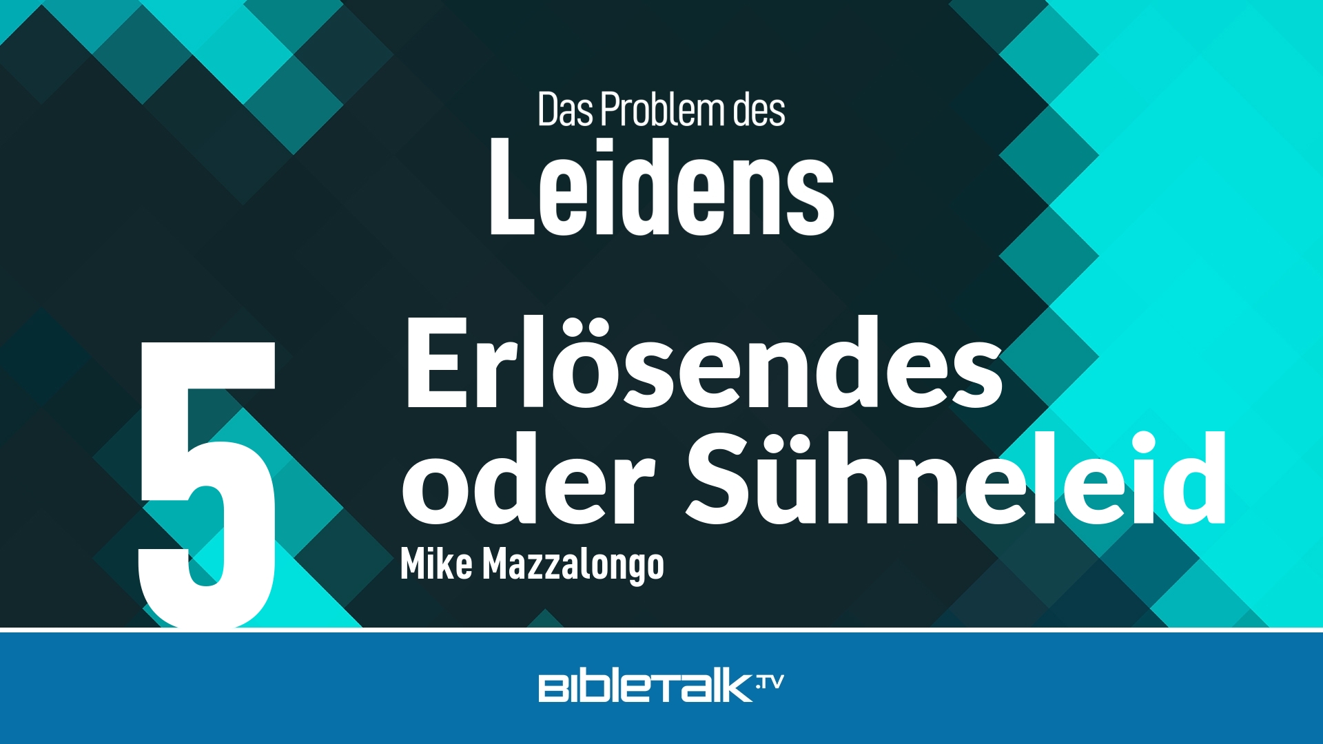 Erlösendes oder Sühneleid