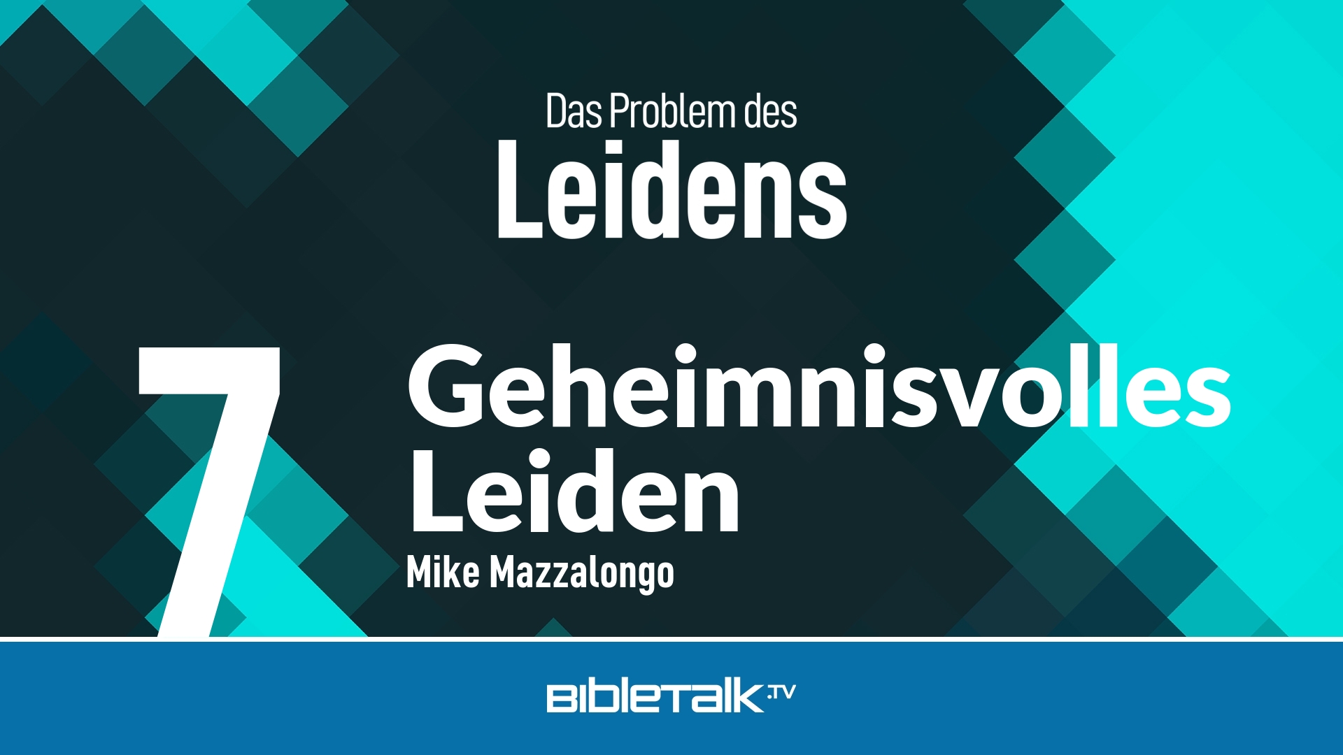 Geheimnisvolles Leiden