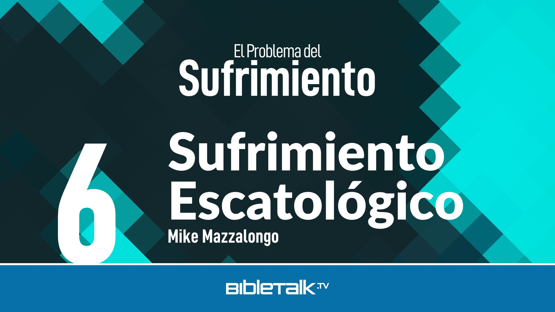 Sufrimiento Escatológico