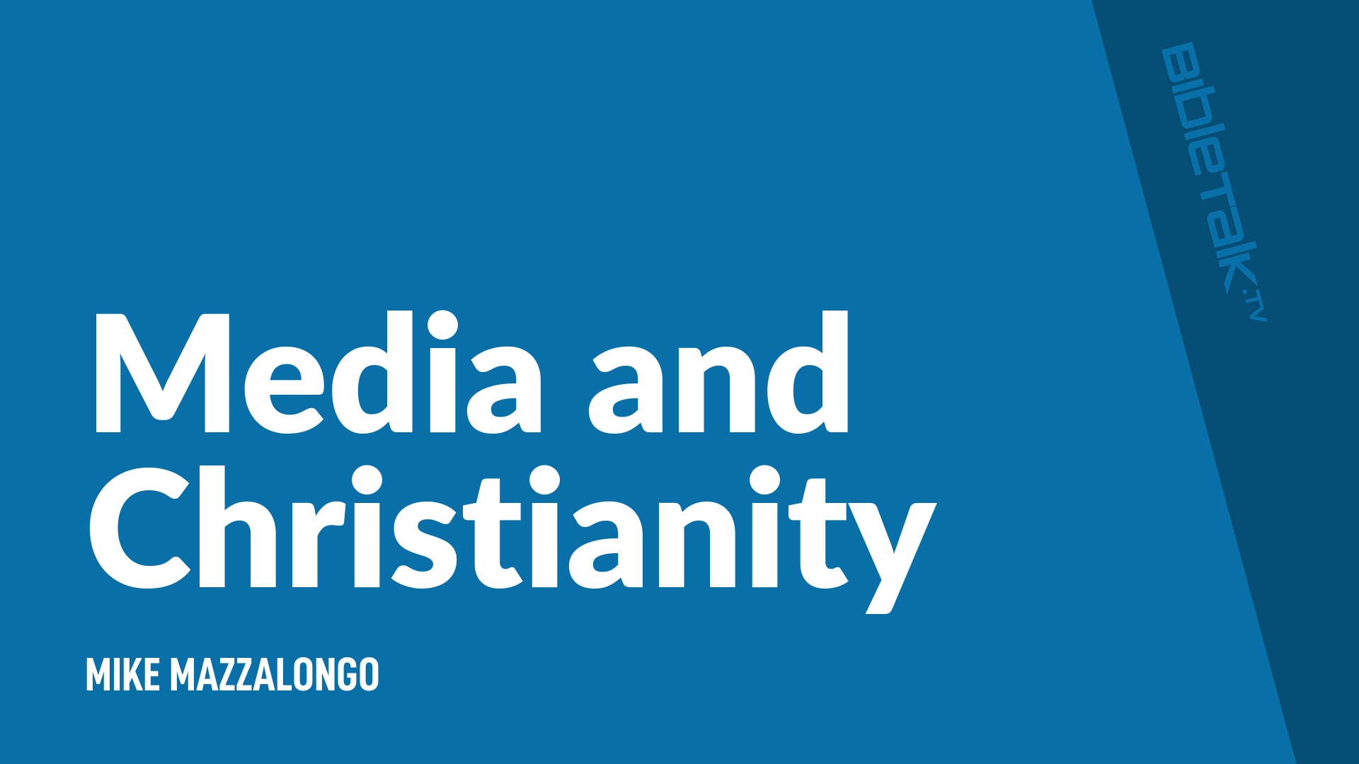 Media and Christianity