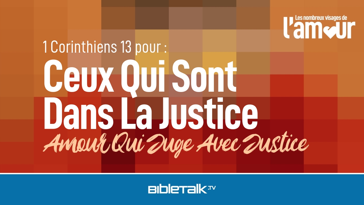 Amour Qui Juge Avec Justice