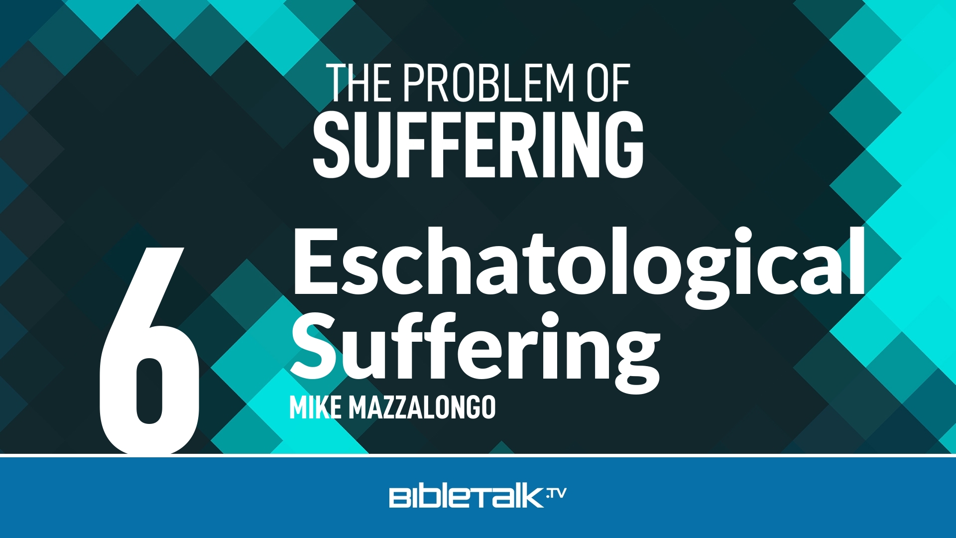 Eschatological Suffering