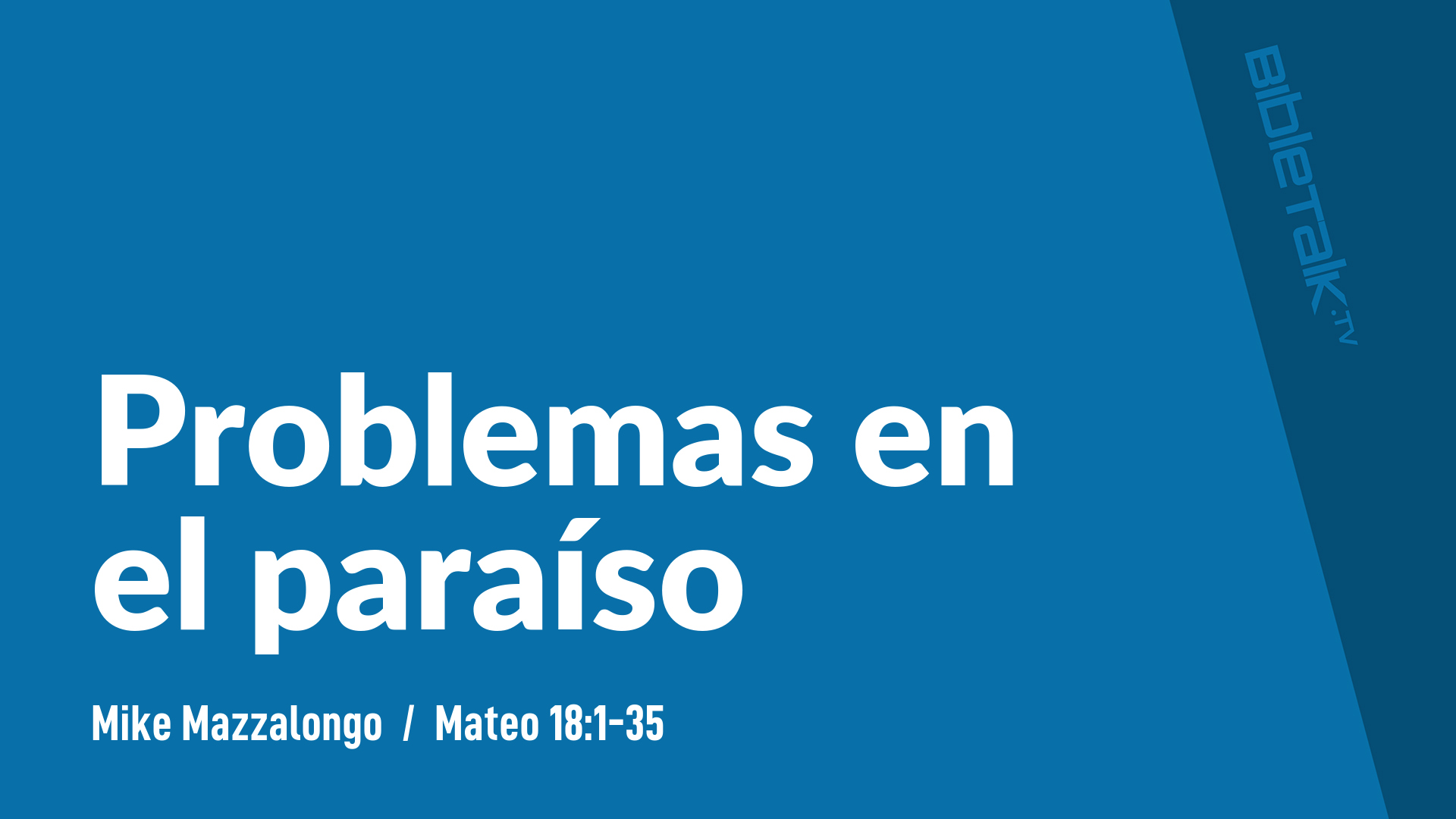 Problemas en el paraíso