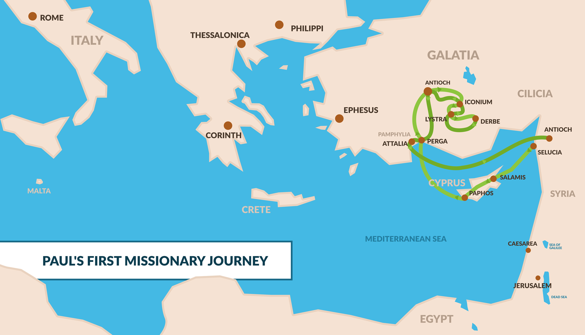 paul 1st missionary journey pdf